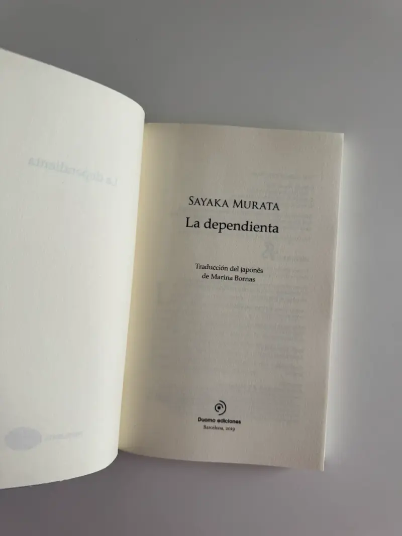 Libro 'La dependienta' de Sayaka Murata - 3