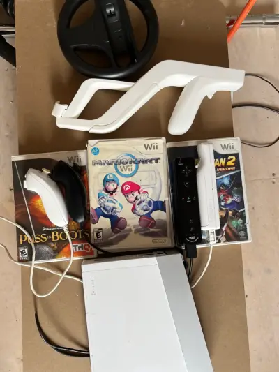 Consola Nintendo Wii - accesorios y desbloqueada - miniatura 5