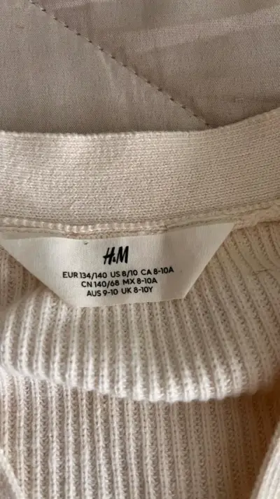 Chaleco abierto para niña h&m - miniatura 2