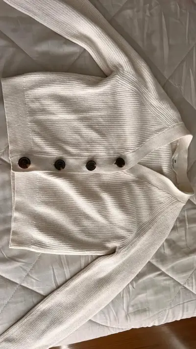 Chaleco abierto para niña h&m - miniatura 3