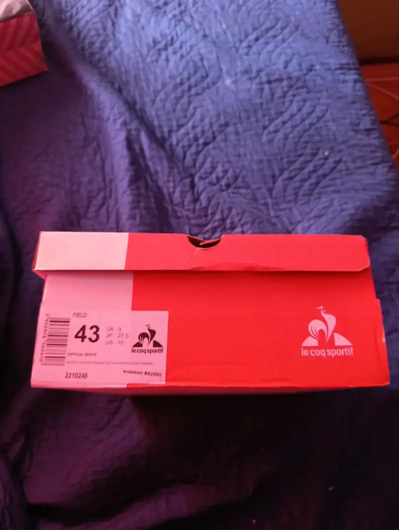 Zapatillas blancas Le Coq Sportif de caña alta - 3