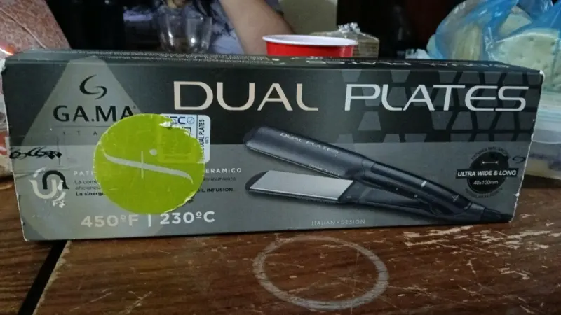 Plancha de Pelo Gama Dual Plates Cerámica - 1