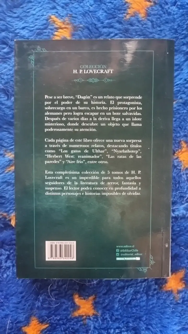 Libro 'Dagón y Otros Relatos' de H.P. Lovecraft - 3