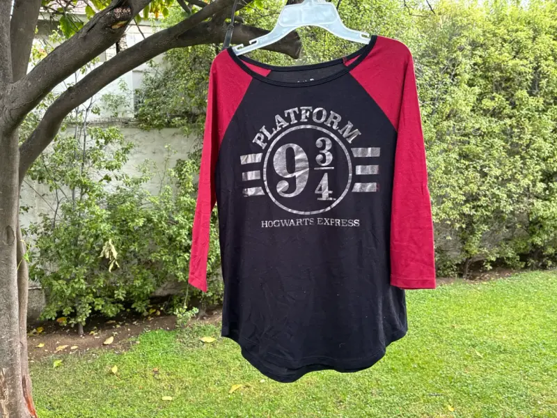 Polera mujer Harry Potter manga 3/4 - 1