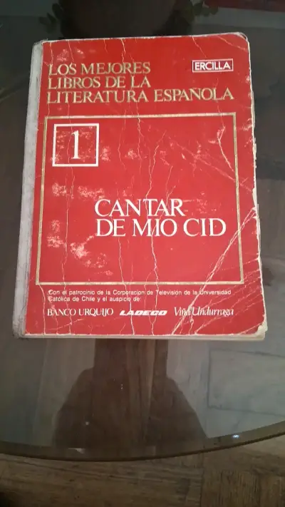 Libro Cantar de Mio Cid Ercilla usado - miniatura 1
