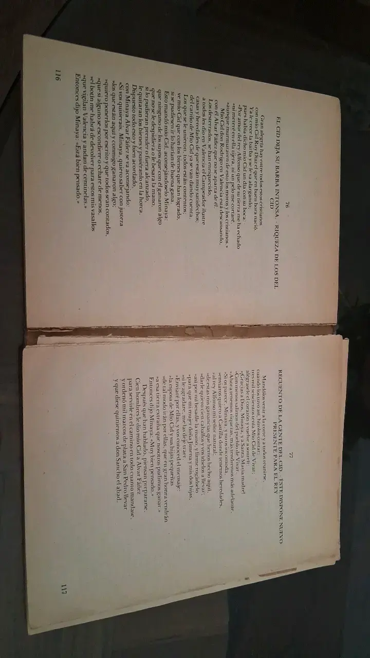 Libro Cantar de Mio Cid Ercilla usado - 5