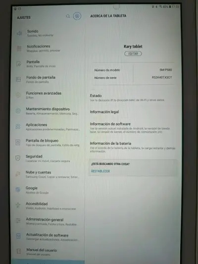 Tablet Samsung Galaxy Tab A6 con S Pen - miniatura 3