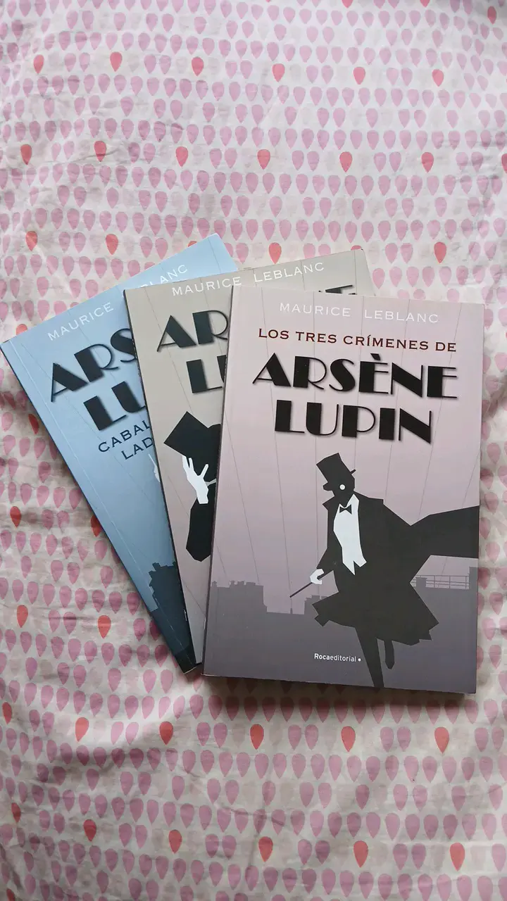 Colección de libros Arsène Lupin de Maurice Leblanc - 1