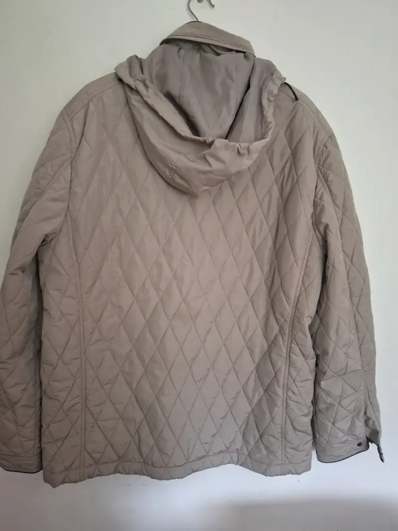 Chaqueta acolchada beige para hombre - 3