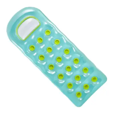 Colchón inflable de piscina Intex azul con verde - miniatura 2