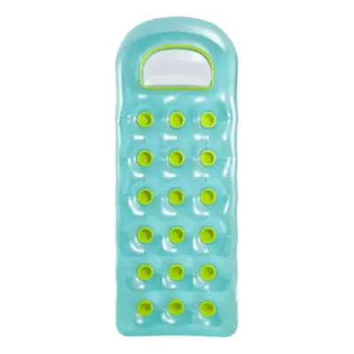 Colchón inflable de piscina Intex azul con verde - miniatura 3