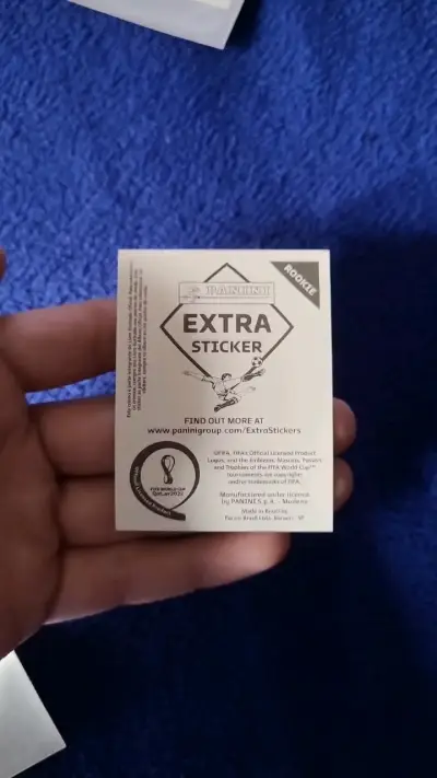 Lámina Panini Extra Sticker Dusan Vlahovic Rookie - miniatura 3