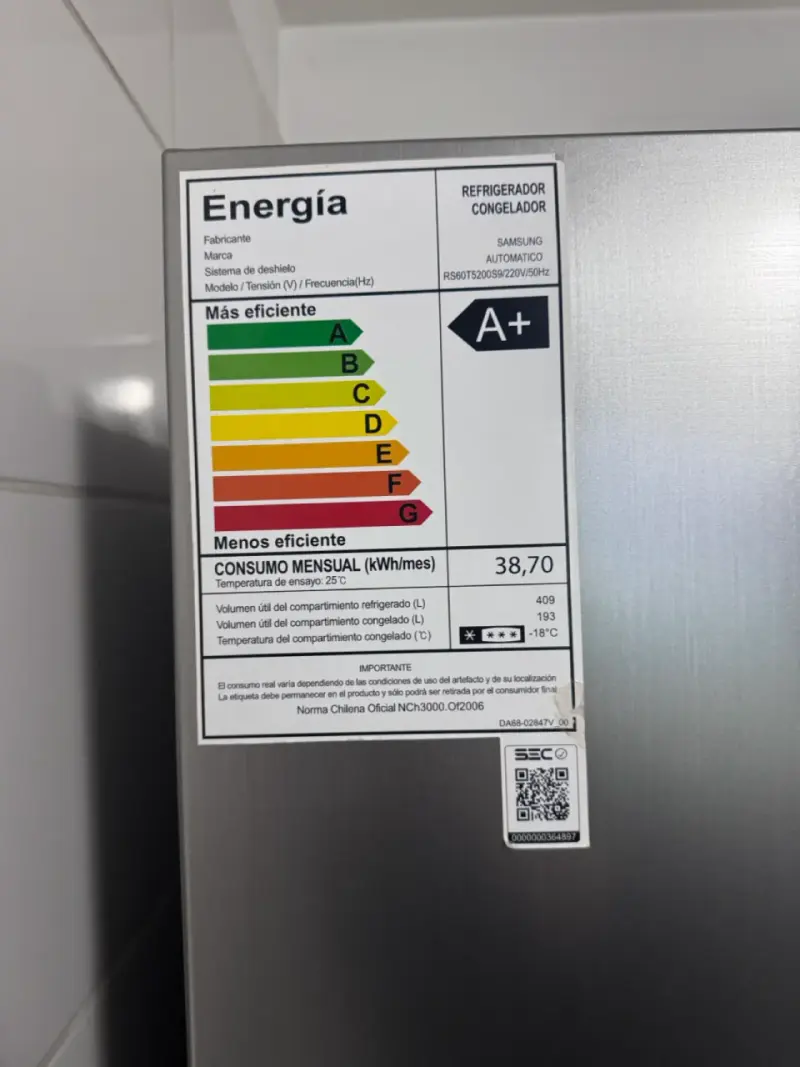 Refrigerador Samsung Side by Side con Dispensador - 3