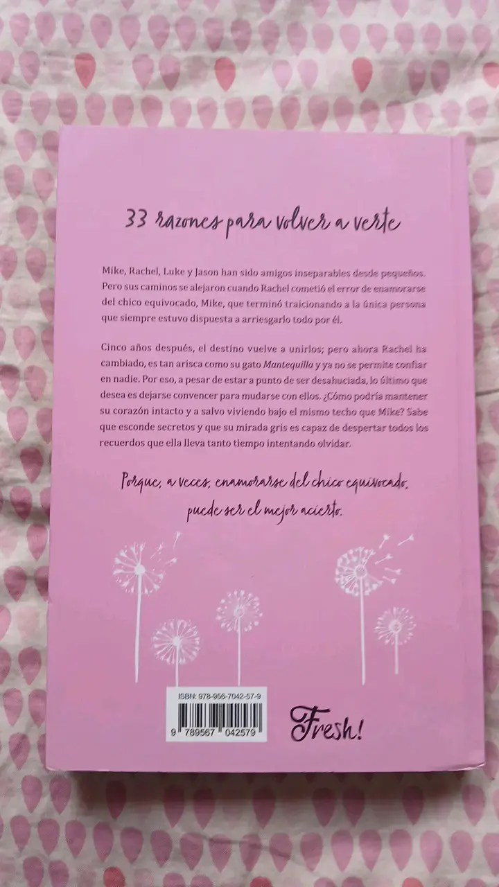 Libro '33 Razones Para Volver a Verte' de Alice Kellen - 2
