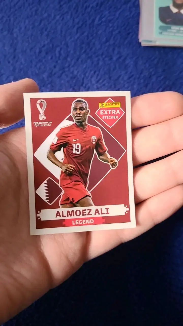 Lámina Panini Extra Sticker Almôez Ali Leyenda - 2