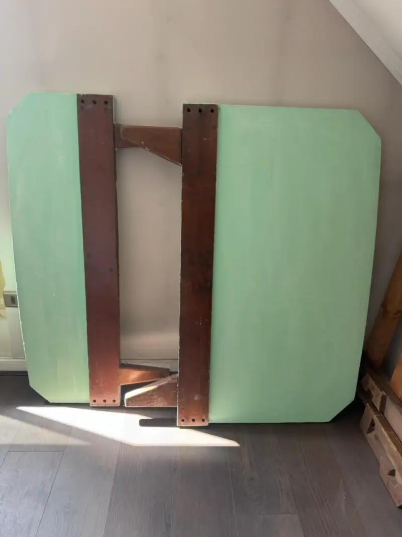 Cama de madera antigua - 2
