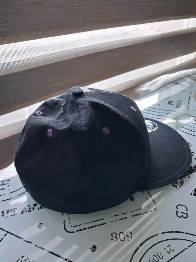 Gorra negra FSBN Headgear con diseño bordado - 3
