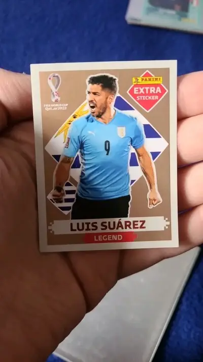 Lámina Panini Extra Sticker luis suarez Leyenda - miniatura 2