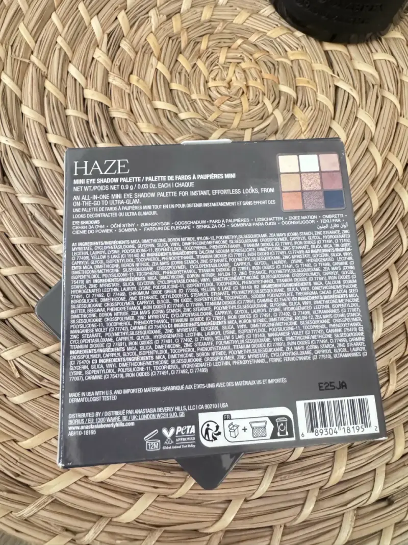 Paleta de Sombras Anastasia Haze Mini - 3