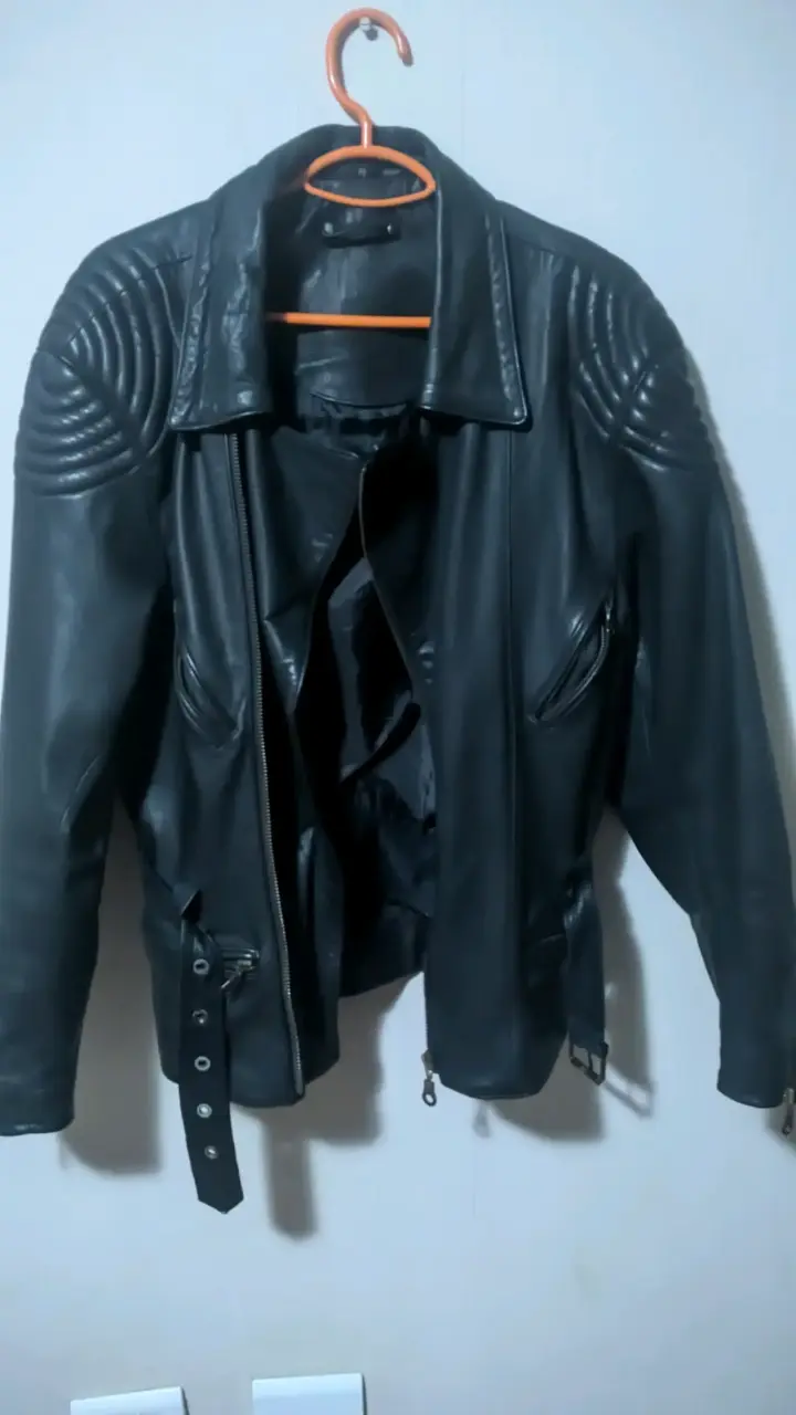 Chaqueta de cuero negra para Mujer - 2