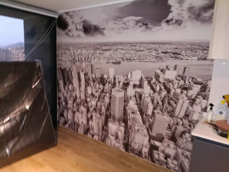 Se hacen instalación de papel mural y pintura - 3