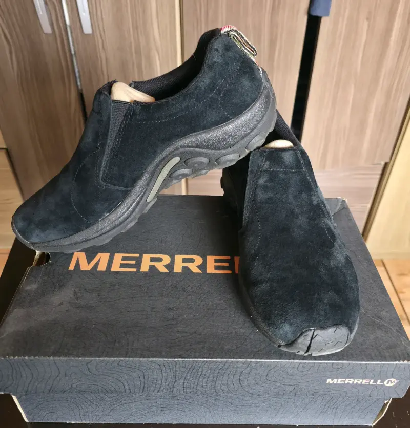 Zapatos Merrell Jungle Moc negros para hombre - 1