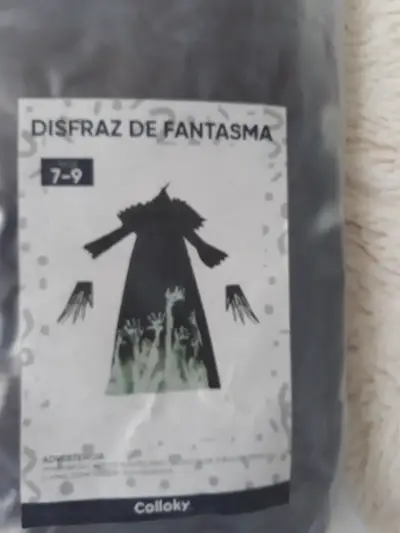 Disfraz de Fantasma para Niños 7-9 Años Colloky - miniatura 2