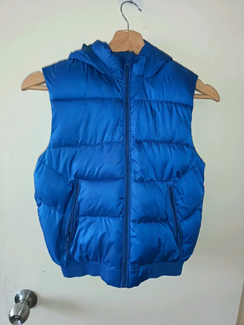 Chaleco sin mangas azul para niño Zara - 1