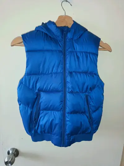 Chaleco sin mangas azul para niño Zara - miniatura 1