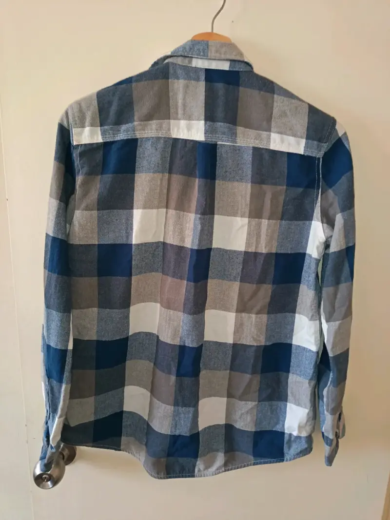 Camisa de franela a cuadros Melt talla 12 - 2