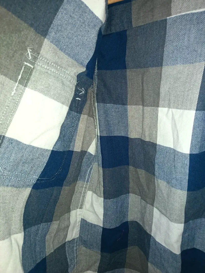 Camisa de franela a cuadros Melt talla 12 - 4