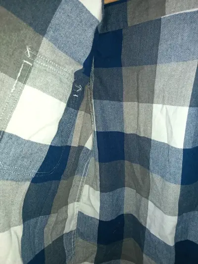 Camisa de franela a cuadros Melt talla 12 - miniatura 4
