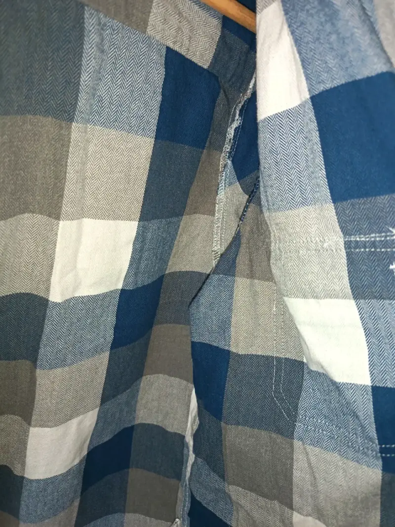 Camisa de franela a cuadros Melt talla 12 - 5