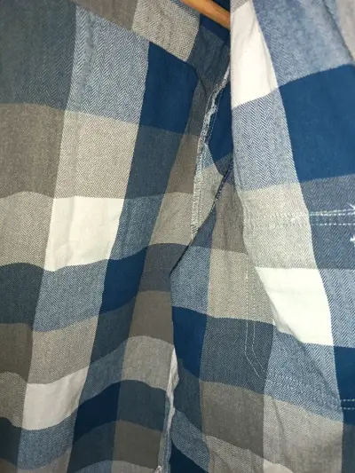 Camisa de franela a cuadros Melt talla 12 - miniatura 5
