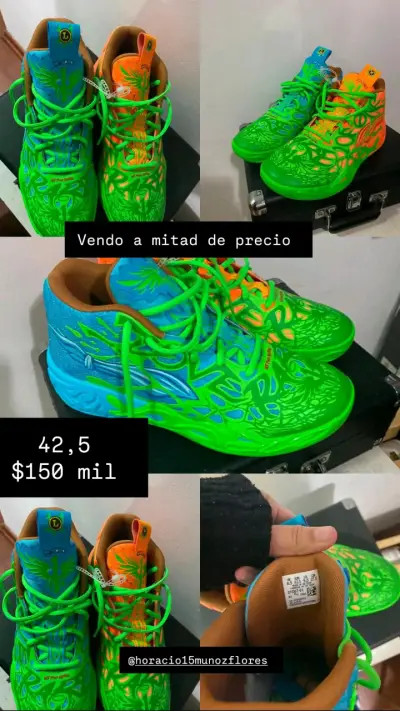 Zapatillas deportivas . Lamelo ball originales. - miniatura 1