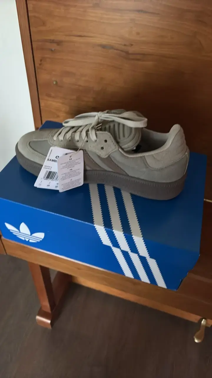 Zapatillas Adidas Samba XLG color beige - 2