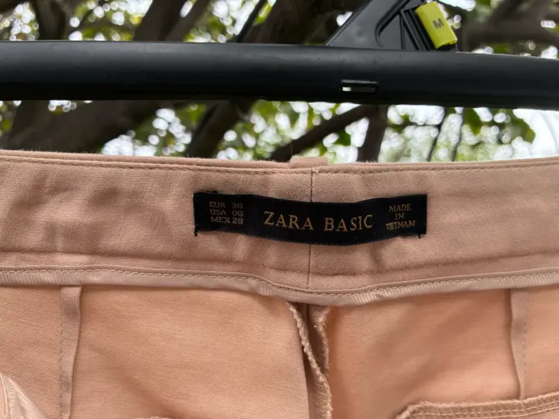 Pantalones vestir mujer talla 38  Zara Basic - 3