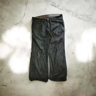 Jeans Live Mechanics con diseño bordado - miniatura 2