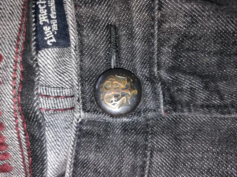 Jeans Live Mechanics con diseño bordado - 4