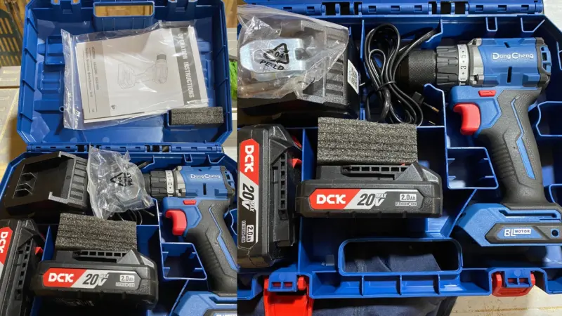 Taladro Inalámbrico Dong Cheng 20V con Batería