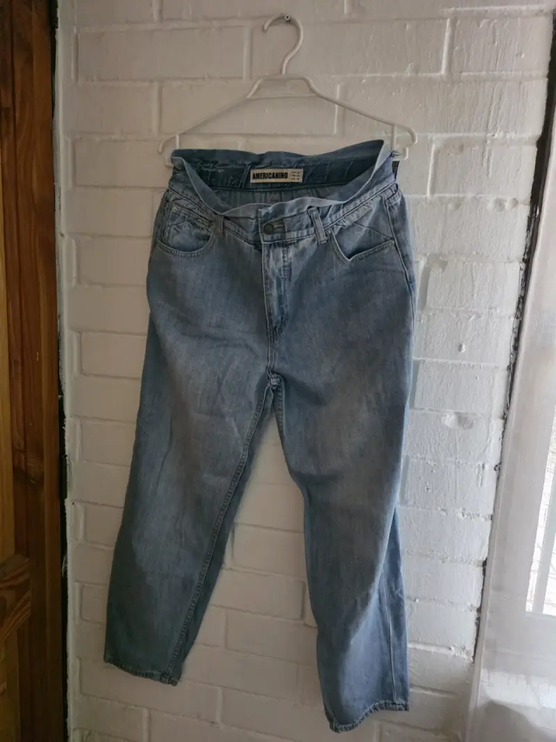 Jeans Americanino azul claro para mujer - 1