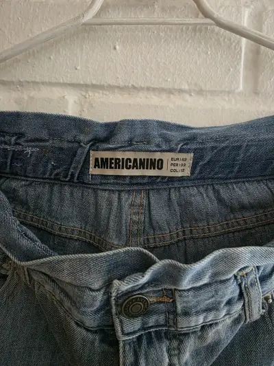 Jeans Americanino azul claro para mujer - miniatura 2