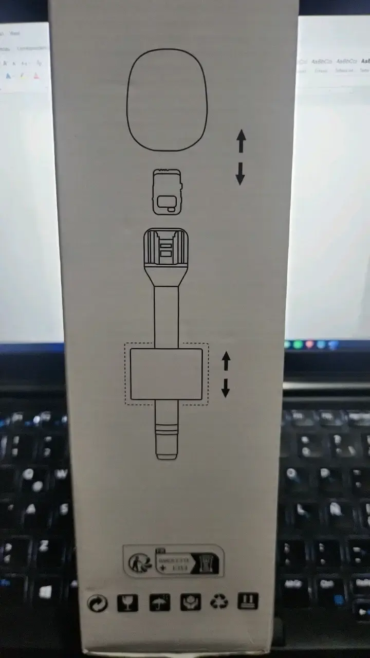 Adaptador de mano para micrófono inalámbrico - 2