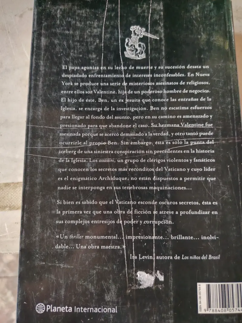 Libro Assassini de Thomas Gifford - 4