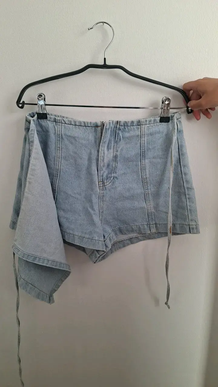 Falda pantalón de mezclilla Opposite talla S