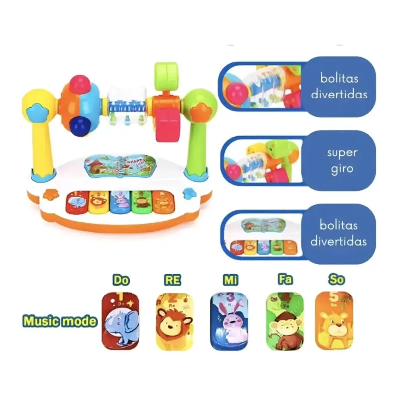 Juguete musical interactivo para bebés - 3