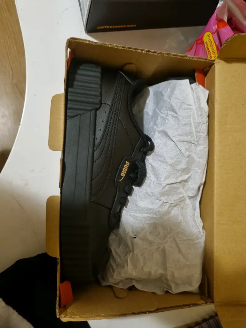 Zapatillas negras puma para mujer - 1