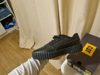 Zapatillas negras puma para mujer - miniatura 4