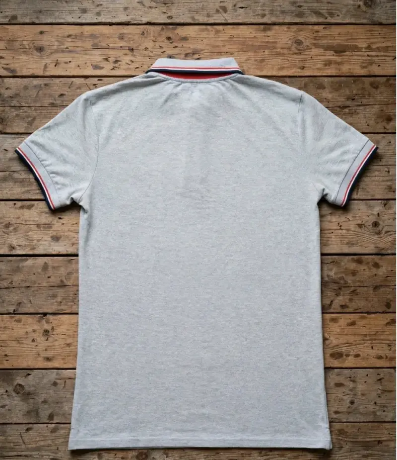 Polera Polo Gris Fred Perry Clásica M - 3