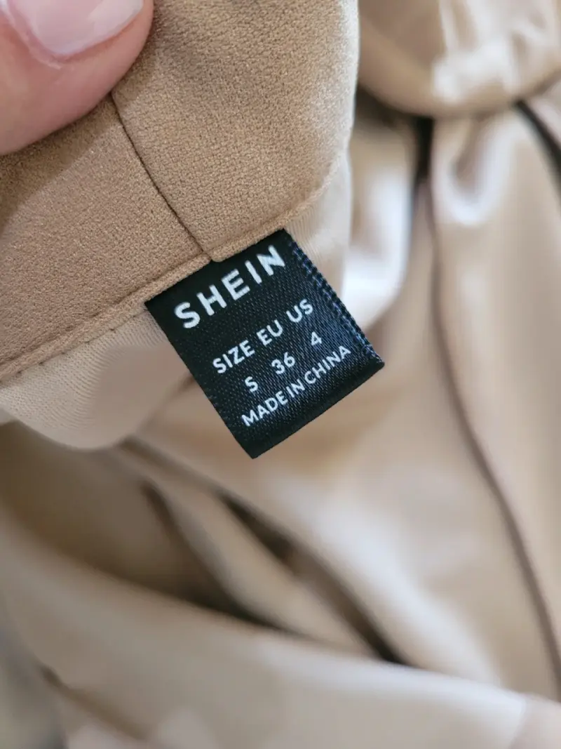 Blazer Beige para Mujer Shein Talla S